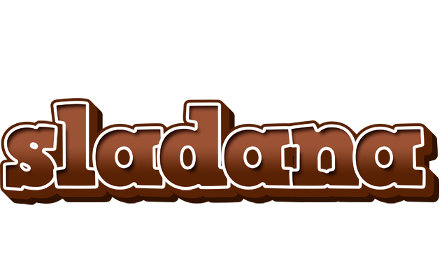 Sladana brownie logo