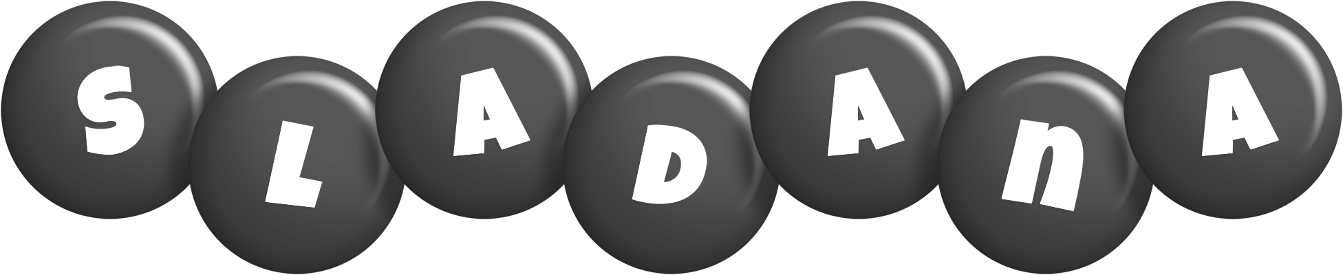 Sladana candy-black logo