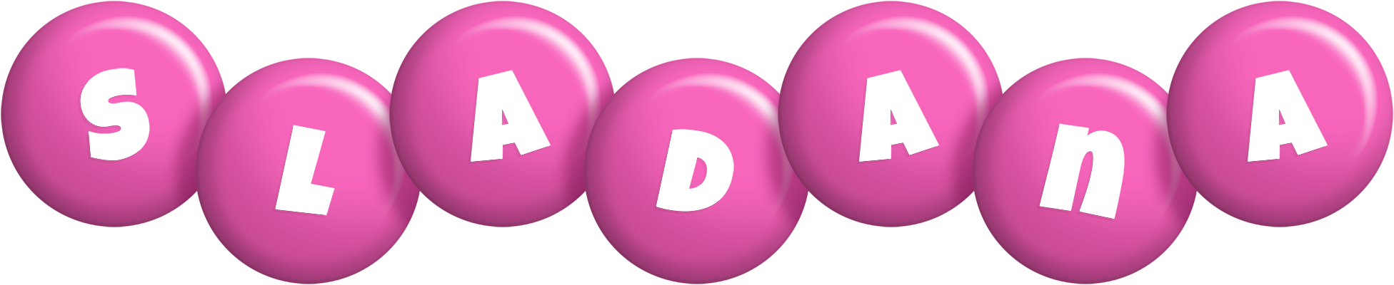 Sladana candy-pink logo