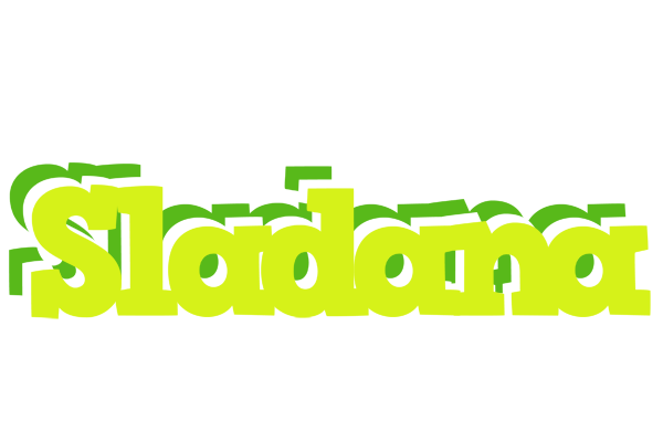 Sladana citrus logo
