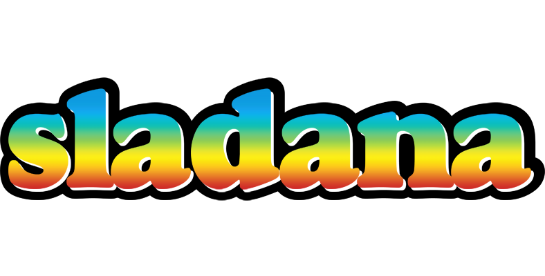 Sladana color logo