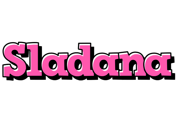 Sladana girlish logo