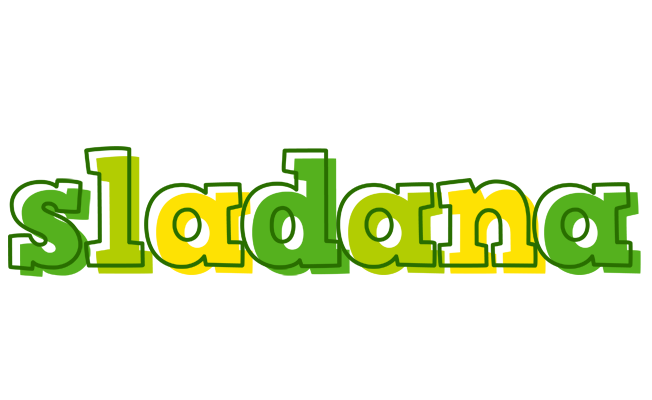 Sladana juice logo