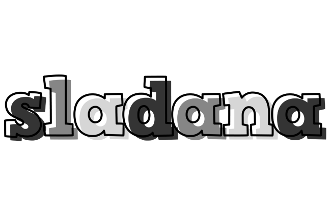 Sladana night logo