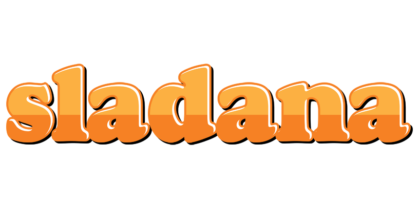 Sladana orange logo