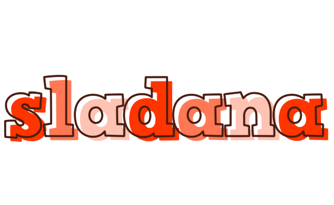 Sladana paint logo