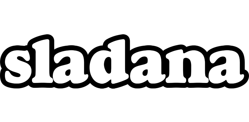 Sladana panda logo