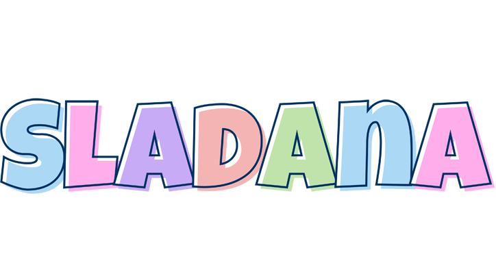 Sladana pastel logo