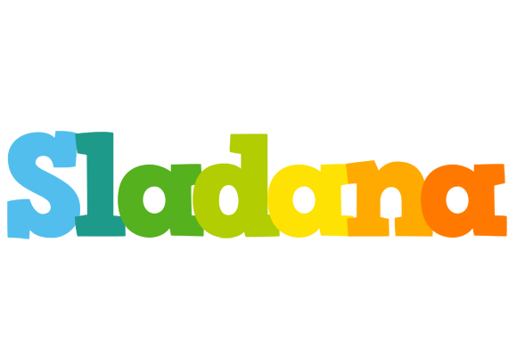 Sladana rainbows logo