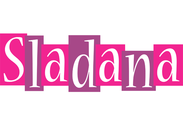 Sladana whine logo