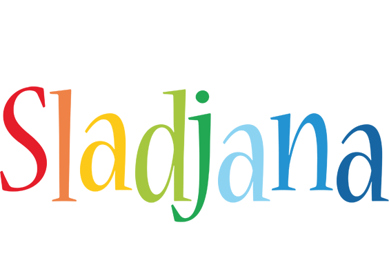 Sladjana birthday logo