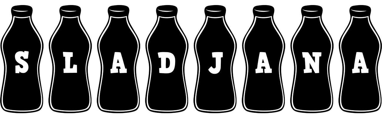 Sladjana bottle logo