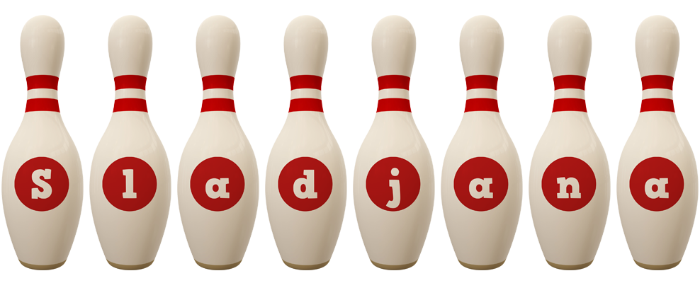 Sladjana bowling-pin logo
