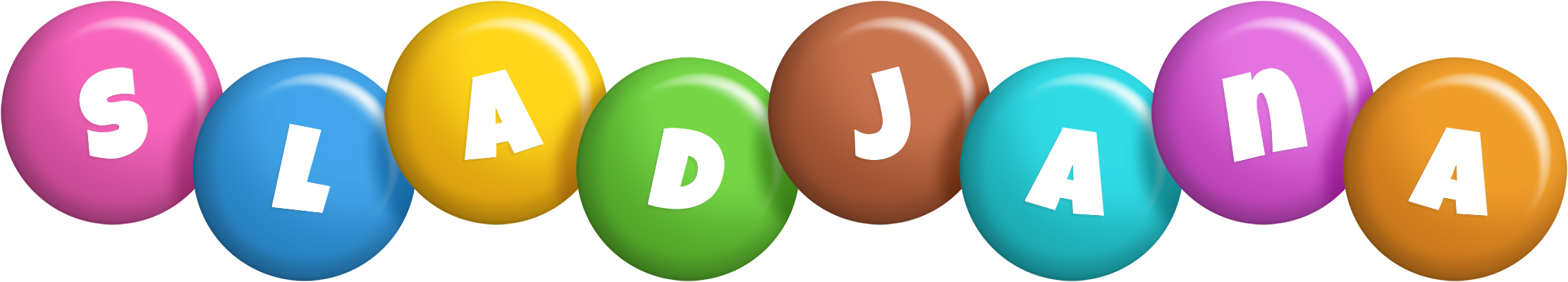 Sladjana candy logo