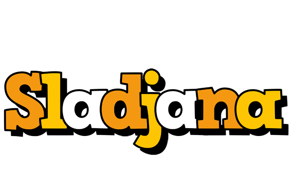Sladjana cartoon logo