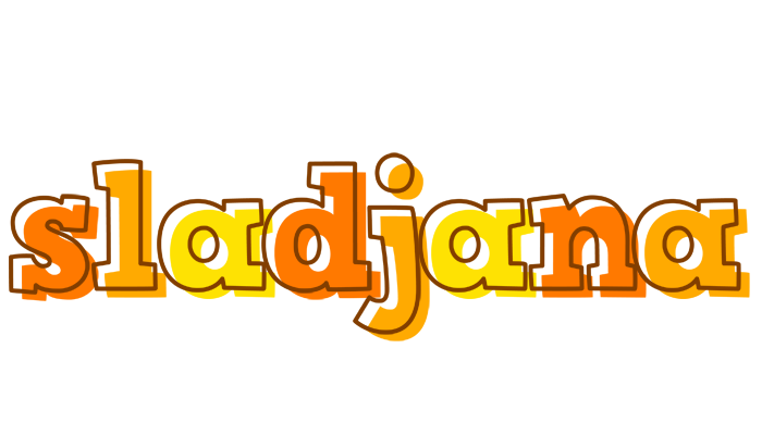 Sladjana desert logo