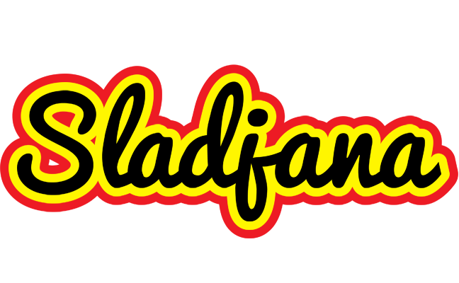 Sladjana flaming logo