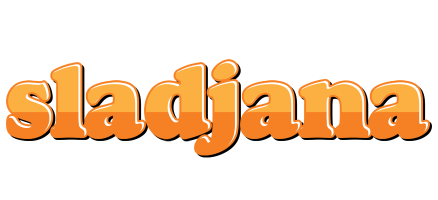 Sladjana orange logo