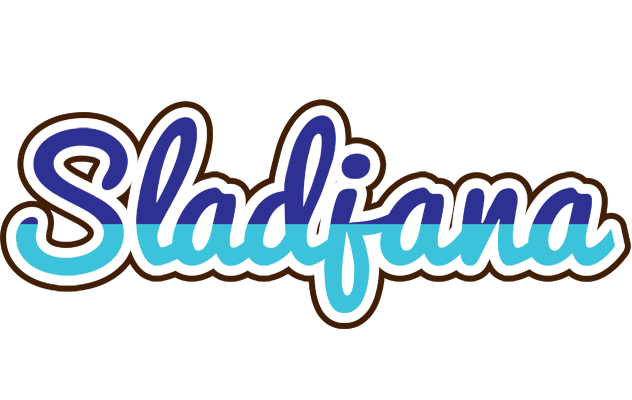 Sladjana raining logo