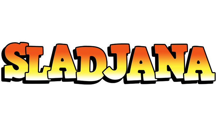 Sladjana sunset logo