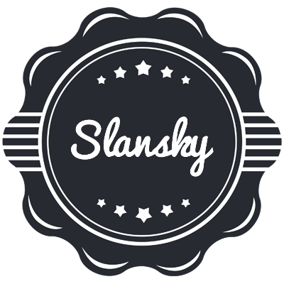 Slansky badge logo