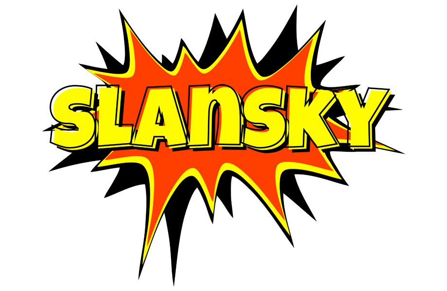 Slansky bazinga logo