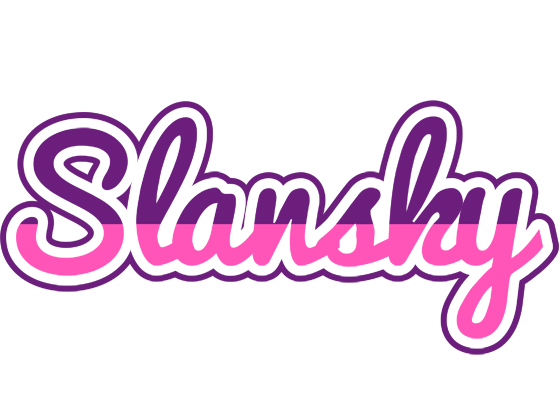 Slansky cheerful logo