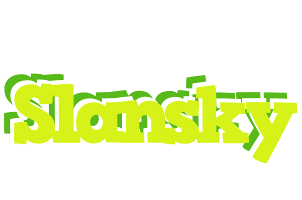 Slansky citrus logo