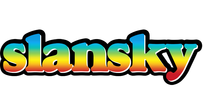 Slansky color logo