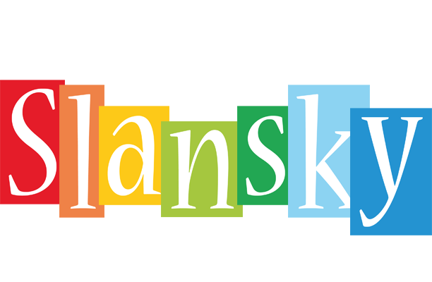 Slansky colors logo