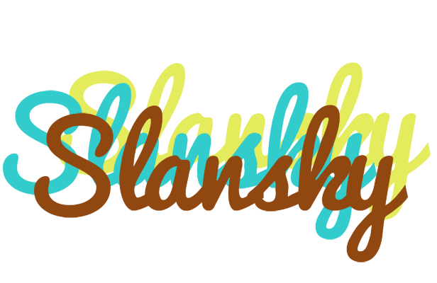 Slansky cupcake logo