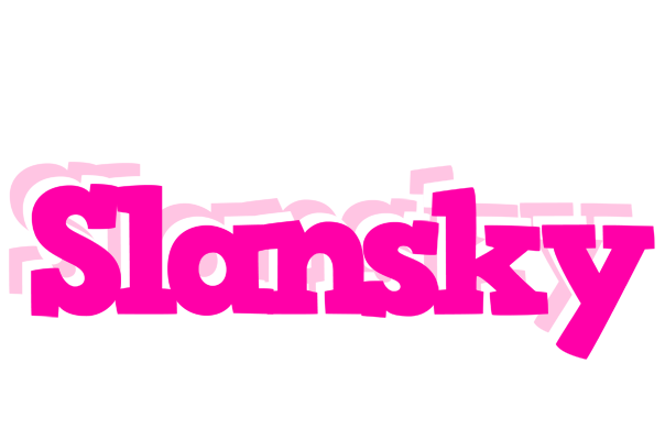 Slansky dancing logo