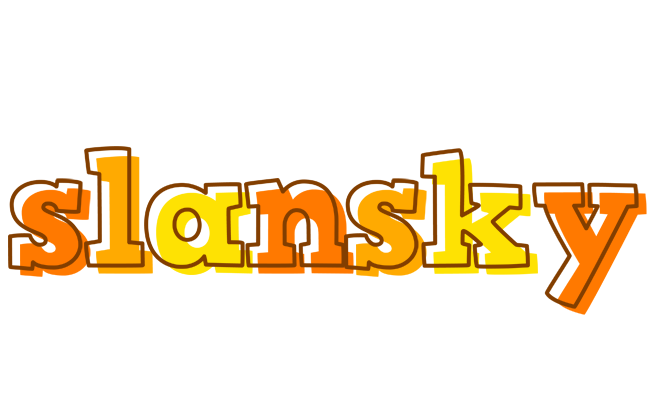 Slansky desert logo