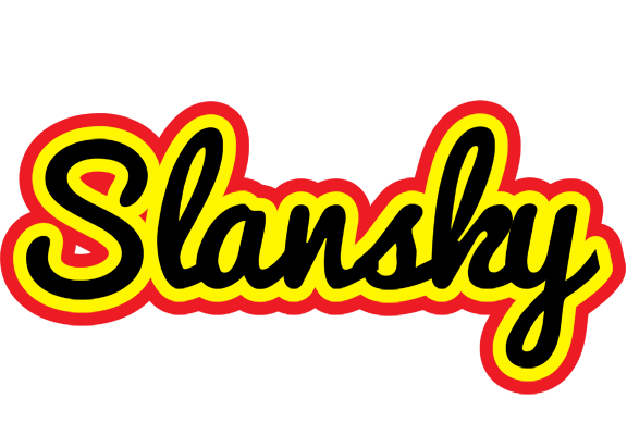 Slansky flaming logo