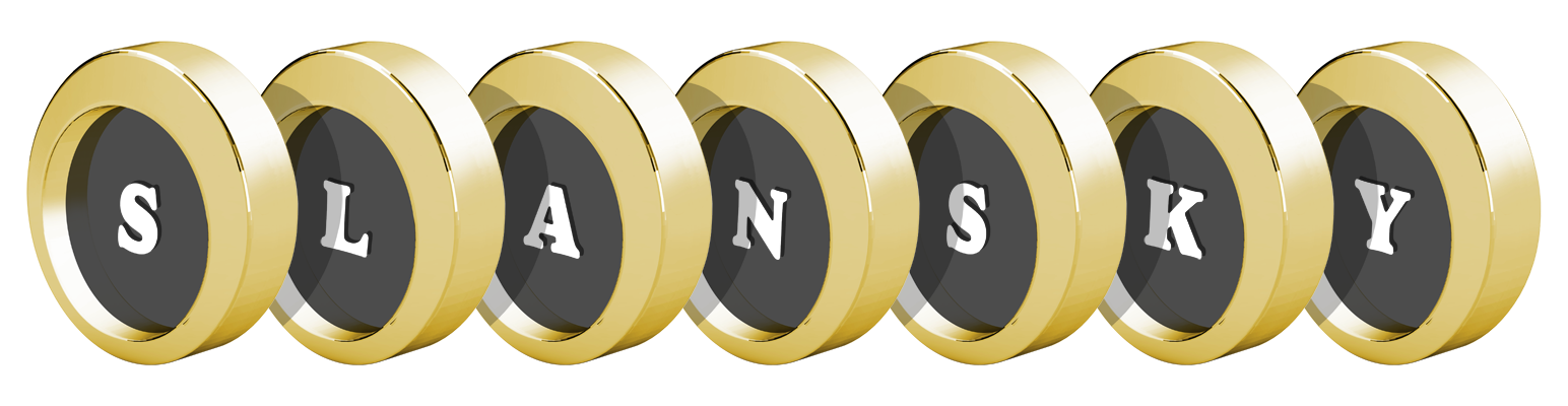 Slansky gold logo