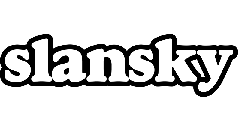 Slansky panda logo