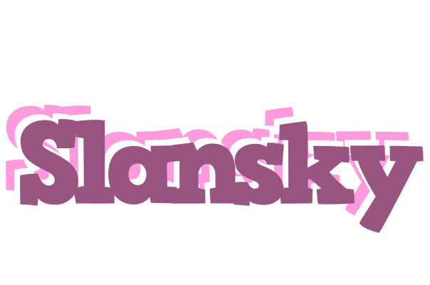 Slansky relaxing logo
