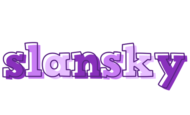 Slansky sensual logo