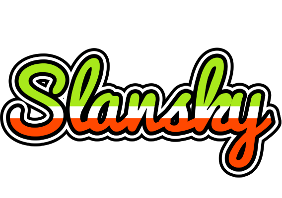 Slansky superfun logo