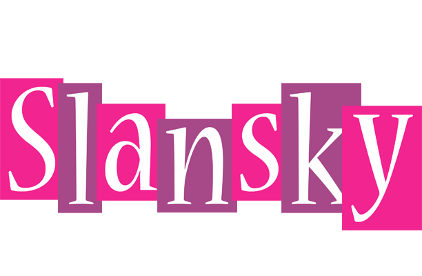 Slansky whine logo