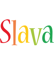 Slava birthday logo