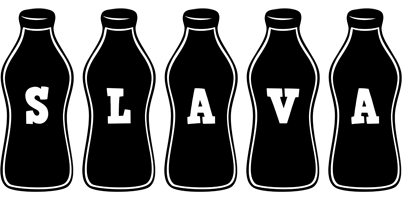 Slava bottle logo