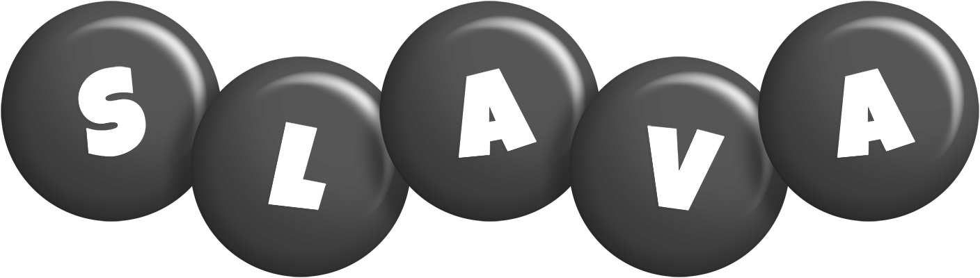 Slava candy-black logo