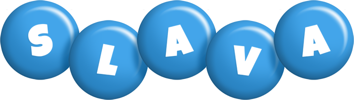 Slava candy-blue logo