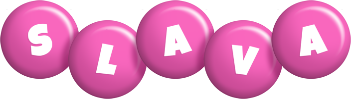 Slava candy-pink logo