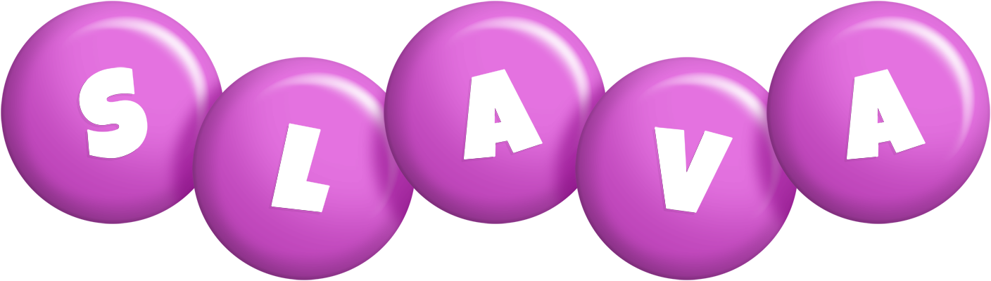 Slava candy-purple logo