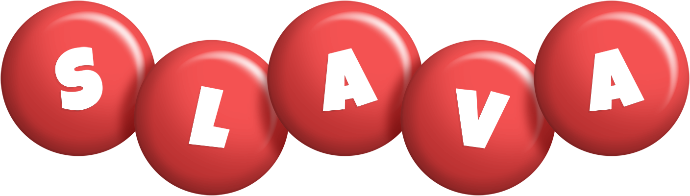 Slava candy-red logo