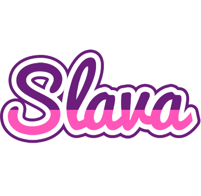 Slava cheerful logo