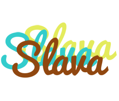 Slava cupcake logo