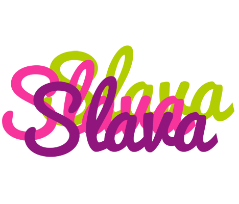 Slava flowers logo